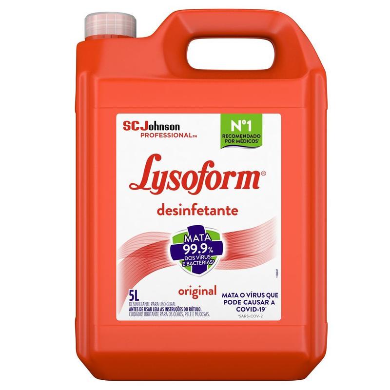 Desinfetante Líquido Lysoform Original 5L